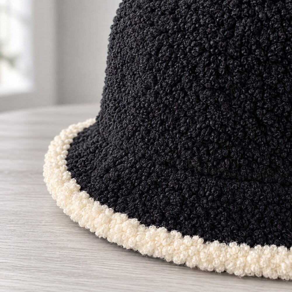 CHANEL Teddy Fleece CC Bucket Hat - Picture 6 of 6
